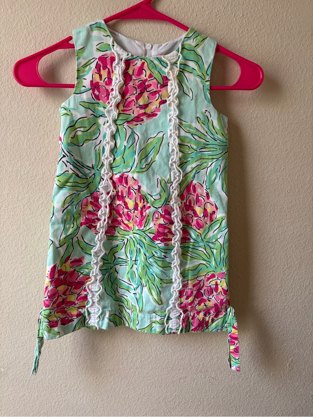 Lilly Pulitzer Pineapple Shift Dress